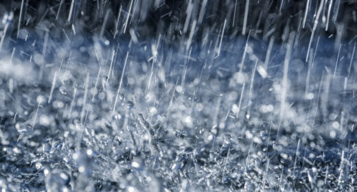 Pluie détail