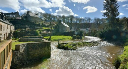 La rivière Le Guindy en Bretagne dans le Trégor