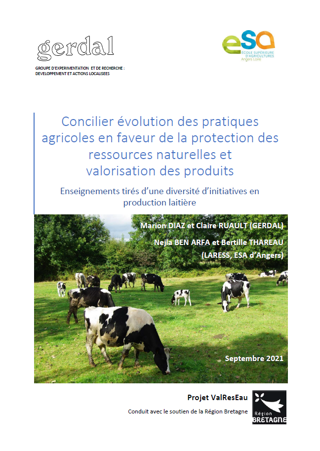 Couverture rapport final VALRESEAU