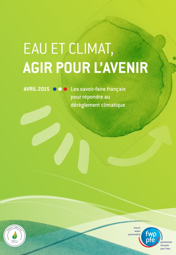 Affiche "Eau et climat, agir pour l'avenir"